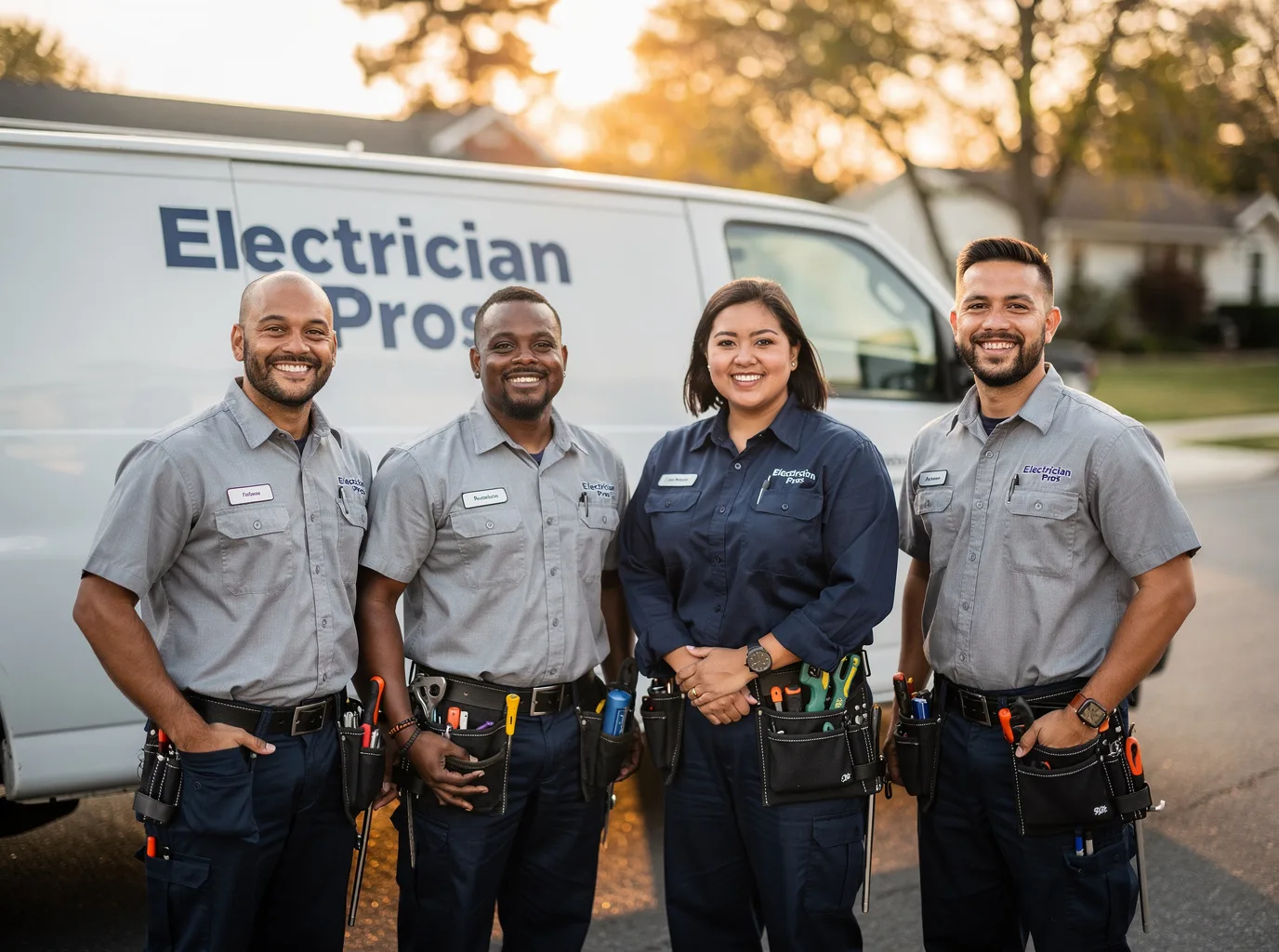Electrician company in Wickett, TX